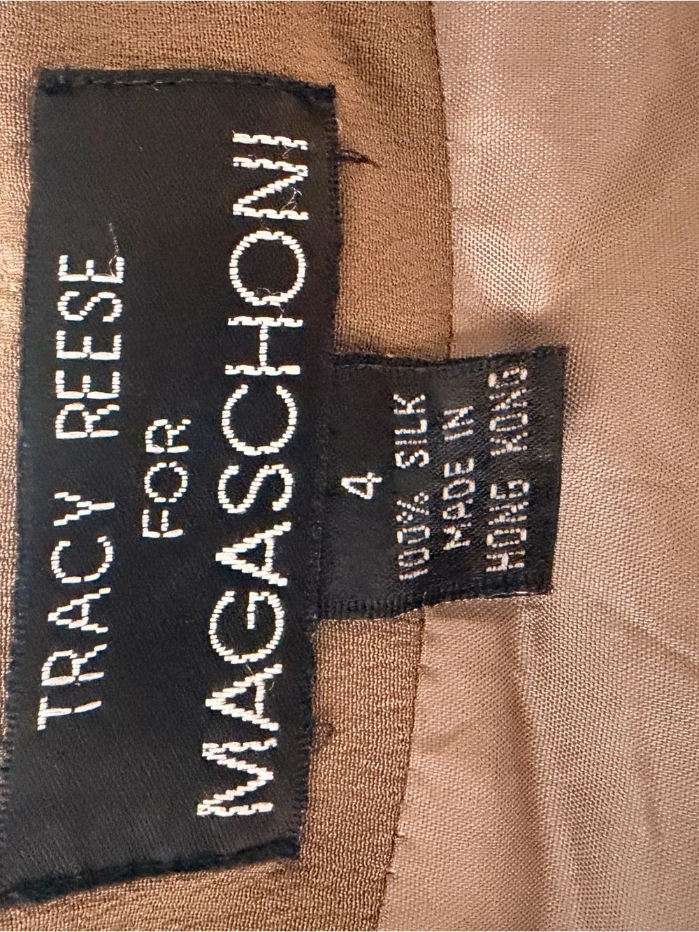 100% SILK TRACY REESE VEST XS (Size 4)